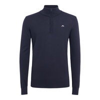 J.Lindeberg Kian Zipped Golf Sweater Troyer Strick navy J.Lindeberg Kian Zipped Golf Sweater Troyer Strick navy