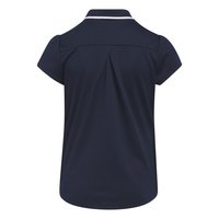 Adidas DÍVČÍ TEXTUROVANÁ polokošile s polovičním rukávem námořnická modrá Adidas DÍVČÍ TEXTUROVANÁ polokošile s polovičním rukávem námořnická modrá