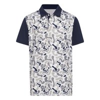 Adidas Chlapecká polokošile s potiskem Camo a polovičním rukávem námořnická modrá Adidas Chlapecká polokošile s potiskem Camo a polovičním rukávem námořnická modrá