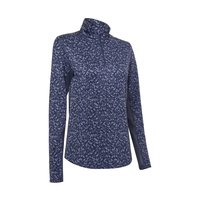 Callaway SHAPE SHIFTER GEO PRINTED TOP Stretch Unterzieher dunkelblau Callaway SHAPE SHIFTER GEO PRINTED TOP Stretch Unterzieher dunkelblau