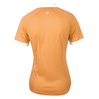 Callaway SHORT SLEEVE V-PLACKET COLORBLOCK Halbarm Polo orange Callaway SHORT SLEEVE V-PLACKET COLORBLOCK Halbarm Polo orange