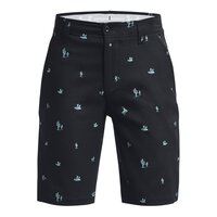 Under Armour Chlapecké golfové kraťasy s potiskem černá Under Armour Chlapecké golfové kraťasy s potiskem černá