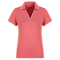 BETTY SHORT SLEEVE DROP V half-sleeve polo red BETTY SHORT SLEEVE DROP V half-sleeve polo red