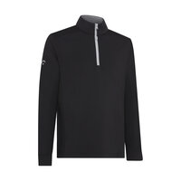 Callaway Mixed Media Pullover Stretch Midlayer schwarz Callaway Mixed Media Pullover Stretch Midlayer schwarz