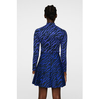 J.Lindeberg Ella Print Compression Top Mock Underwear modrá J.Lindeberg Ella Print Compression Top Mock Underwear modrá