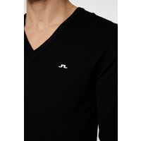 J.Lindeberg Lymann Knitted Sweater Pullover Strick schwarz J.Lindeberg Lymann Knitted Sweater Pullover Strick schwarz