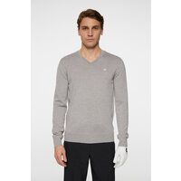 J.Lindeberg Lymann Knitted Sweater Pullover Strick hellgrau melange J.Lindeberg Lymann Knitted Sweater Pullover Strick hellgrau melange