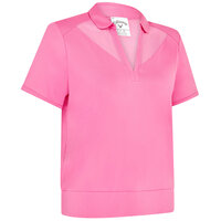 Callaway Waist Length Mesh Detail Halbarm Polo pink Callaway Waist Length Mesh Detail Halbarm Polo pink