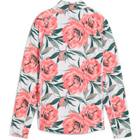 Puma W YOU-V Beautiful Game 1/4 Zip Stretch Midlayer bílá Puma W YOU-V Beautiful Game 1/4 Zip Stretch Midlayer bílá
